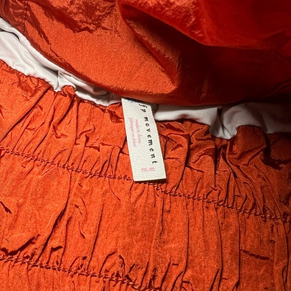 Free People Movement The Way Home Shorts Athletic Run Sporty Orange Size M - Picture 3 of 4